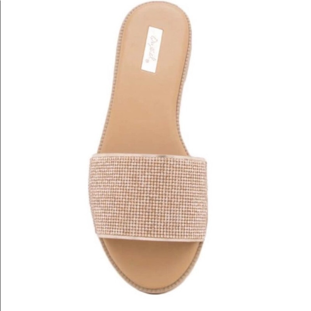 QUPID slide on sandals